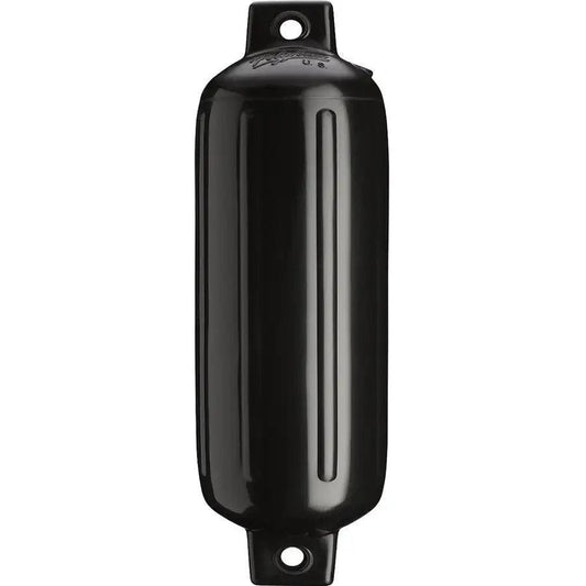 Polyform G-4 Twin Eye Fender 6.5" x 22" - Black [G-4 BLACKWO] - Besafe1st