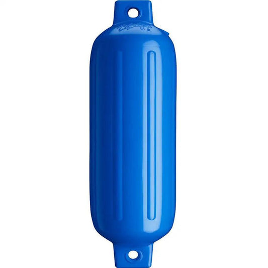 Polyform G-4 Twin Eye Fender 6.5" x 22" - Blue [G-4 BLUEWO] - Besafe1st