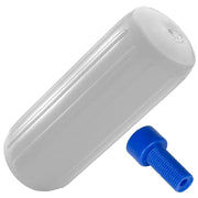 Polyform HTM-1 Fender 6.3" x 15.5" - White w/Adapter [HTM-1-WHITE] - Besafe1st® 