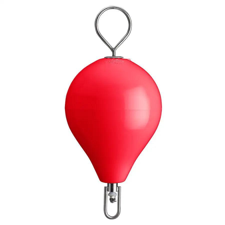 Polyform 13.5" CM Mooring Buoy w/SS Iron - Red [CM-2-SS RED/SS] - Besafe1st