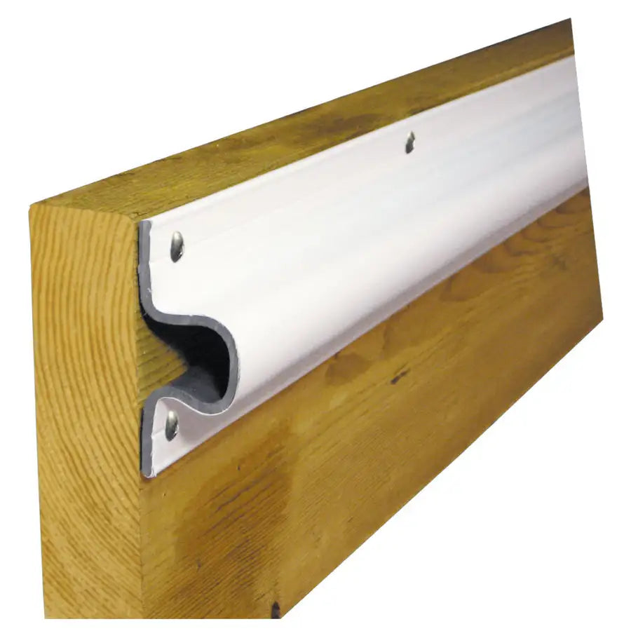 Dock Edge "C" Guard Economy PVC Profiles 10ft Roll - White [1132-F] - Besafe1st®  
