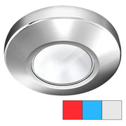 i2Systems Profile P1120 Tri-Light Surface Light - Red, Cool White  Blue - Chrome Finish [P1120Z-11HAE] - Premium Dome/Down Lights  Shop now at Besafe1st®