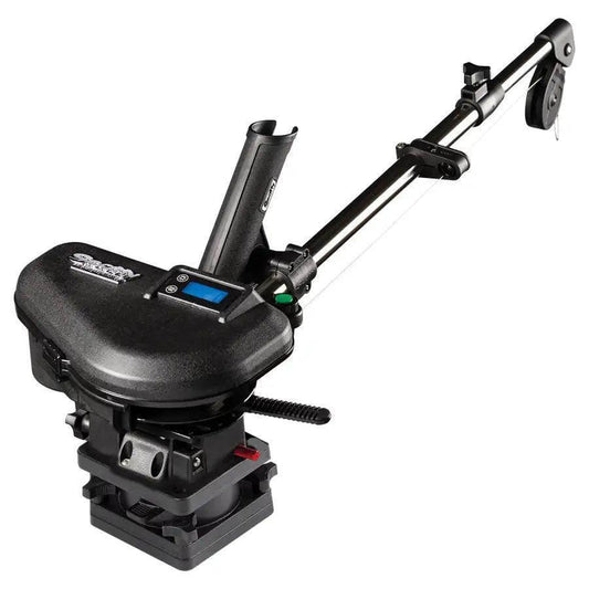 Scotty 2106 HP Depthpower Electric Downrigger 60 SS Telescoping Boom w/Swivel Base - Single Rod Holder [2106] - Besafe1st