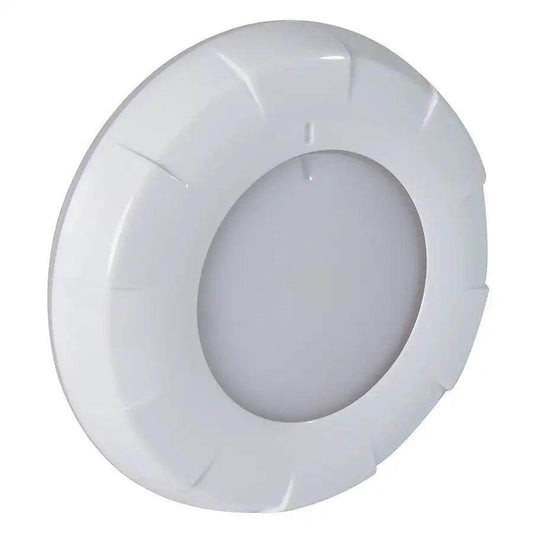 Lumitec Aurora LED Dome Light - White Finish - White/Blue Dimming [101075] - Besafe1st