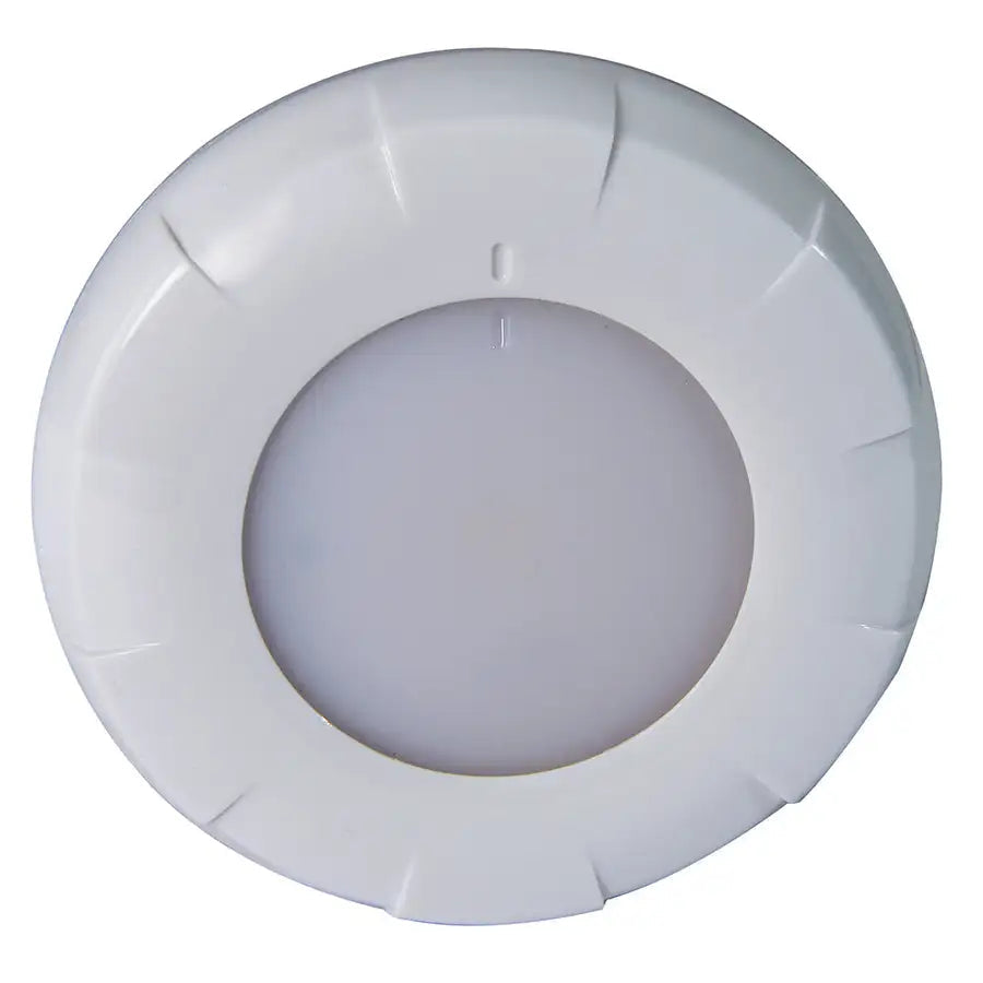 Lumitec Aurora LED Dome Light - White Finish - White Dimming [101077] - Besafe1st®  