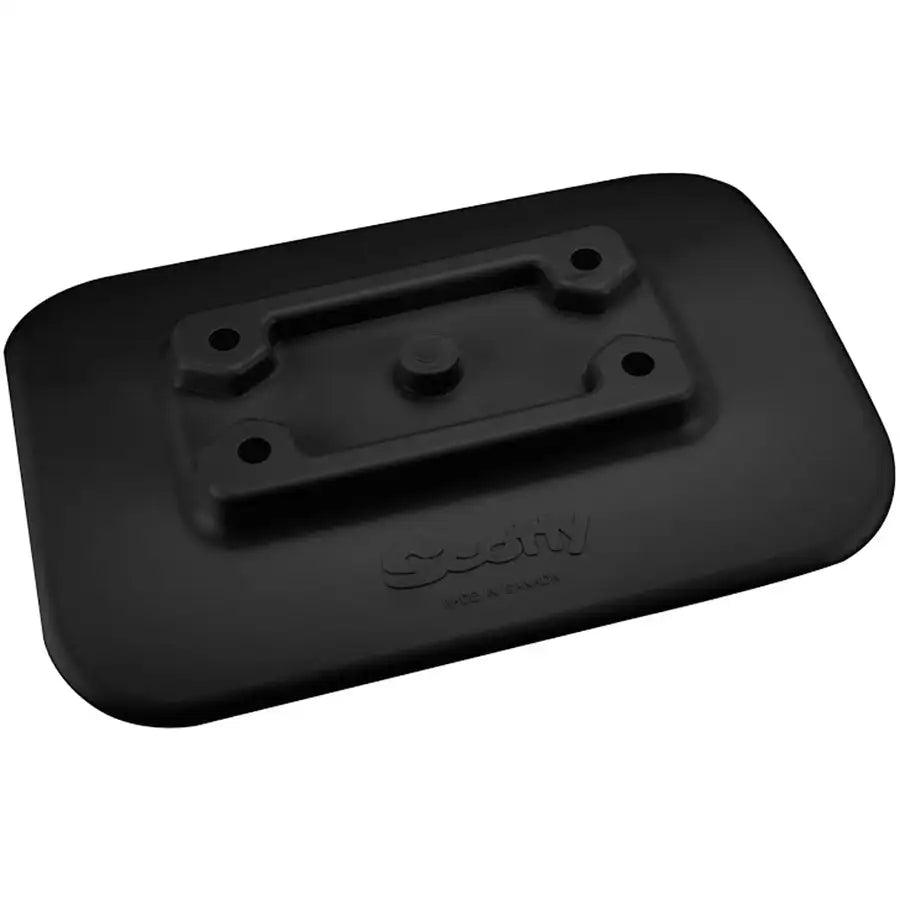 Scotty 341-BK Glue-On Mount Pad f/Inflatable Boats - Black [341-BK] - Besafe1st® 