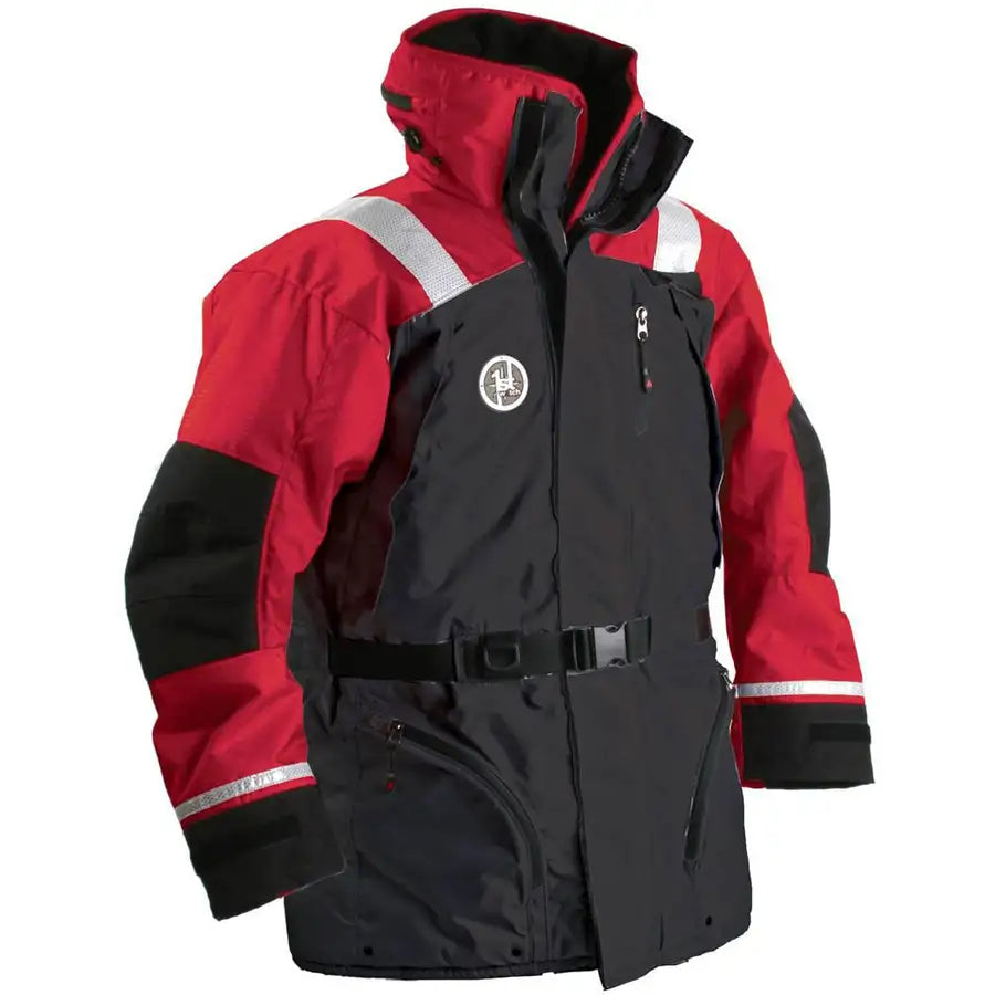 First Watch AC-1100 Flotation Coat - Red/Black - Large [AC-1100-RB-L] - Besafe1st® 