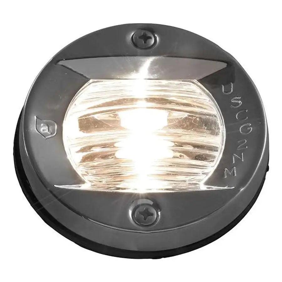 Attwood Vertical, Flush Mount Transom Light - Round [6356D7] - Besafe1st® 