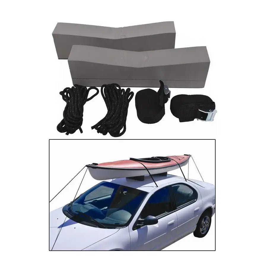 Attwood Kayak Car-Top Carrier Kit [11438-7] - Besafe1st® 