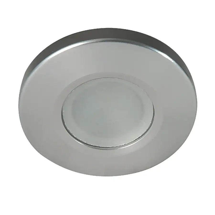 Lumitec Orbit - Flush Mount Down Light - Brushed Finish - White Non-Dimming [112503] - Besafe1st