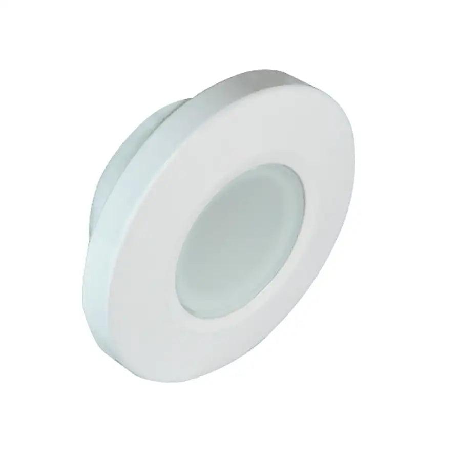 Lumitec Orbit - Flush Mount Down Light - White Finish - 4-Color Blue/Red/Purple/White Non Dimming [112520] - Besafe1st® 