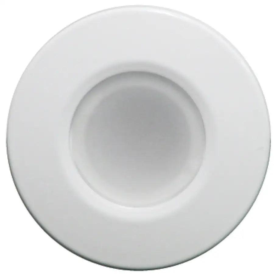 Lumitec Orbit - Flush Mount Down Light - White Finish - 2-Color Blue/White Dimming [112521] - Besafe1st® 