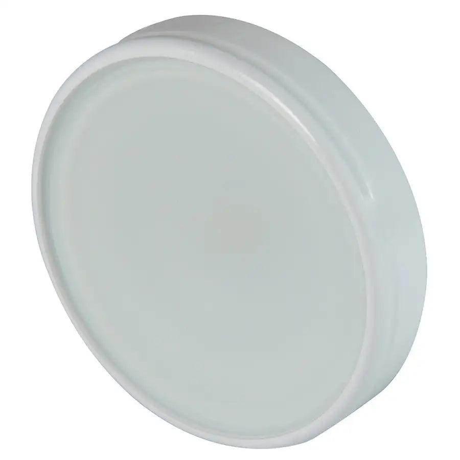 Lumitec Halo - Flush Mount Down Light - White Finish - 3-Color Red/Blue Non-Dimming w/White Dimming [112828] - Besafe1st