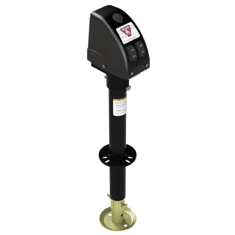 Bulldog 3,500lbs A-Frame RV Jack w/Powered Drive - 12V - Black Cover [500187] - Besafe1st