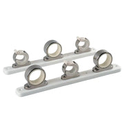 TACO 3-Rod Hanger w/Poly Rack - Polished Stainless Steel [F16-2753-1] - Premium Rod & Reel Storage  Shop now at Besafe1st®
