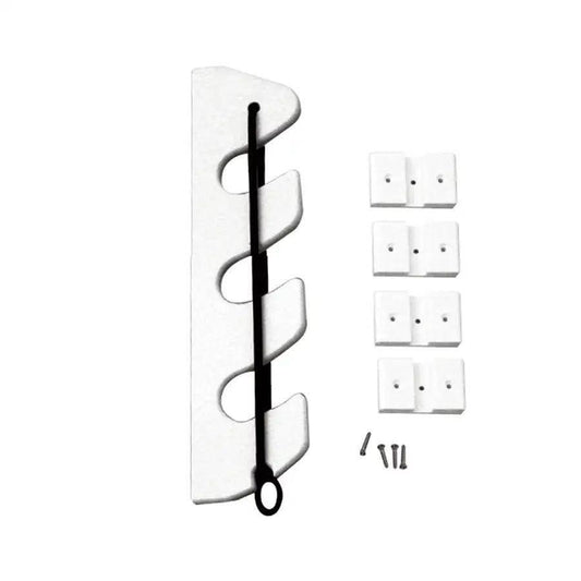 TACO 3-Rod Poly Bungee Rod Holder Rack - White [P03-133W] - Besafe1st