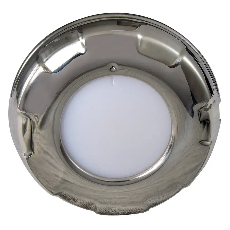 Lumitec Aurora - LED Dome Light - Polished SS Finish - White Dimming [101137] Besafe1st™ | 
