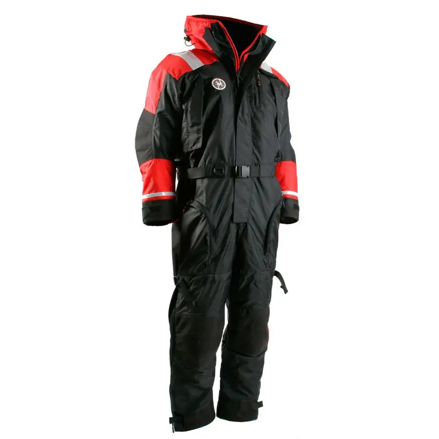 First Watch AS-1100 Flotation Suit - Red/Black - Large [AS-1100-RB-L] - Besafe1st®  