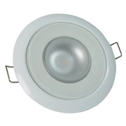 Lumitec Mirage - Flush Mount Down Light - Glass Finish/White Bezel - 4-Color White/Red/Blue/Purple Non-Dimming [113120] - Premium Dome/Down Lights  Shop now at Besafe1st®