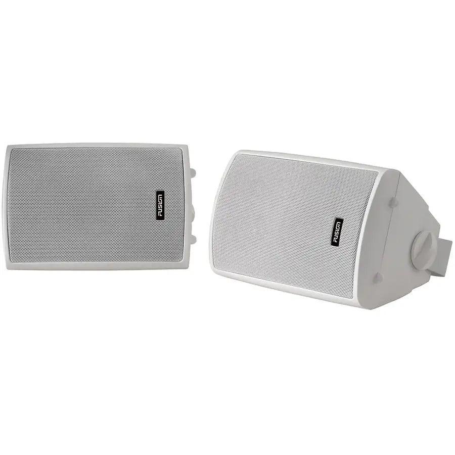 Fusion 4" Compact Marine Box Speakers - (Pair) White [MS-OS420] - Besafe1st