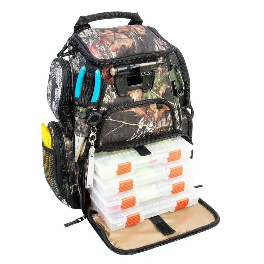 Wild River RECON Mossy Oak Compact Lighted Backpack w/4 PT3500 Trays [WCT503] - Besafe1st® 