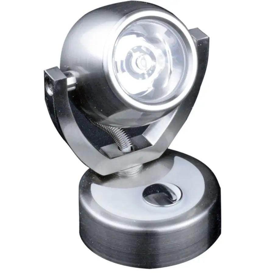 Lunasea Wall Mount LED Light w/Touch Dimming - Warm White/Brushed Nickel Finish - Rotating Light [LLB-33JW-81-OT] - Besafe1st