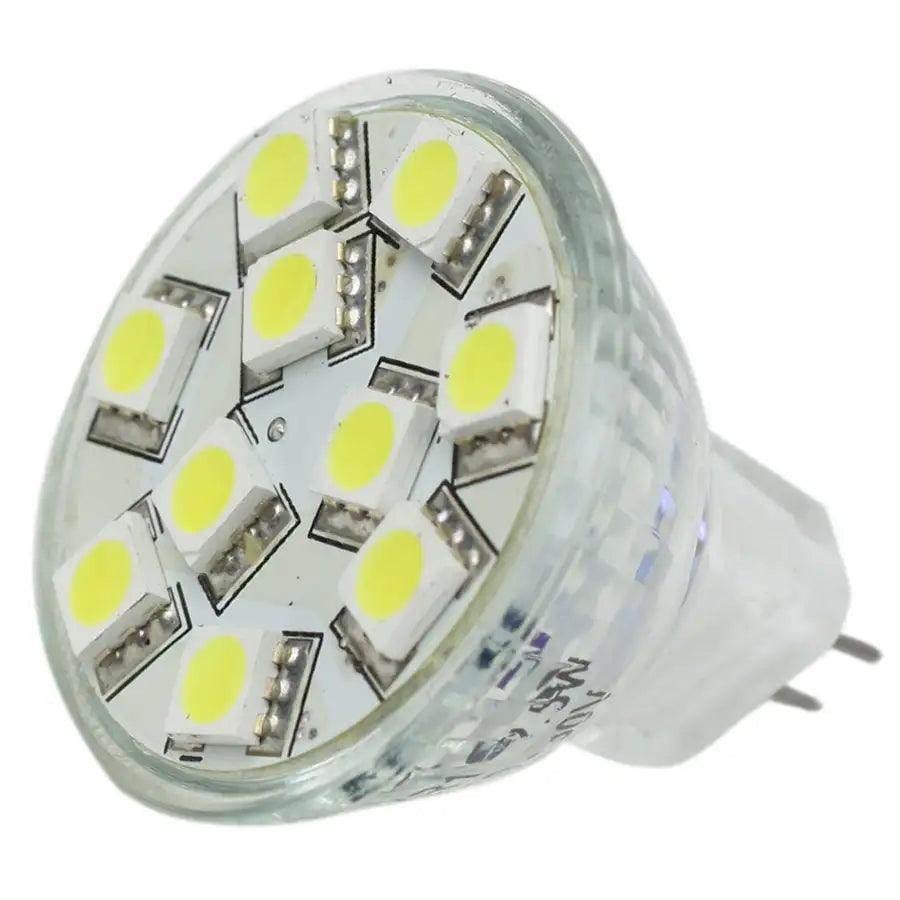 Lunasea MR11 LED Bulb - 10-30VDC/2.2W/140 Lumens - Warm White [LLB-11TW-61-00] - Besafe1st