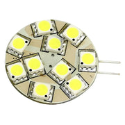 Lunasea G4 12 LED Side Pin Light Bulb - 12VAC or 10-30VDC 2W/140 Lumens - Warm White [LLB-21TW-21-00] - Besafe1st® 