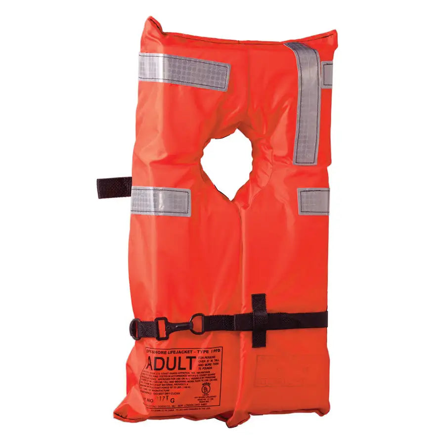 Kent Type I Collar Style Life Jacket - Adult Universal [100100-200-004-12] - Premium Personal Flotation Devices  Shop now at Besafe1st®