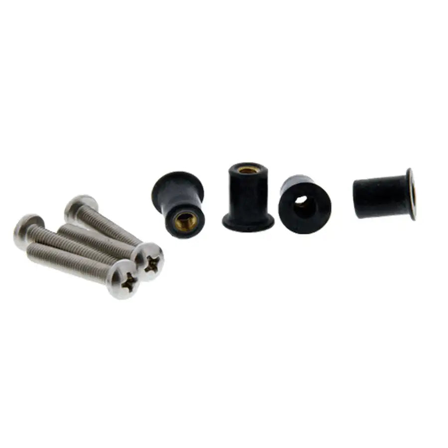 Scotty 133-4 Well Nut Mounting Kit - 4 Pack [133-4] - Besafe1st®  