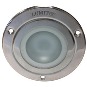 Lumitec Shadow - Flush Mount Down Light - Polished SS Finish - 3-Color Red/Blue Non Dimming w/White Dimming [114118] - Besafe1st®  