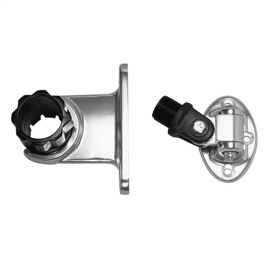Rupp Standard Antenna Mount Support w/4-Way Base & 1.5" Collar [PAK-0001] - Besafe1st