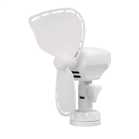 SEEKR by Caframo Ultimate 747 24V 2-Speed 7" Fan w/Lighter Plug - White [747CA24WCS] - Besafe1st