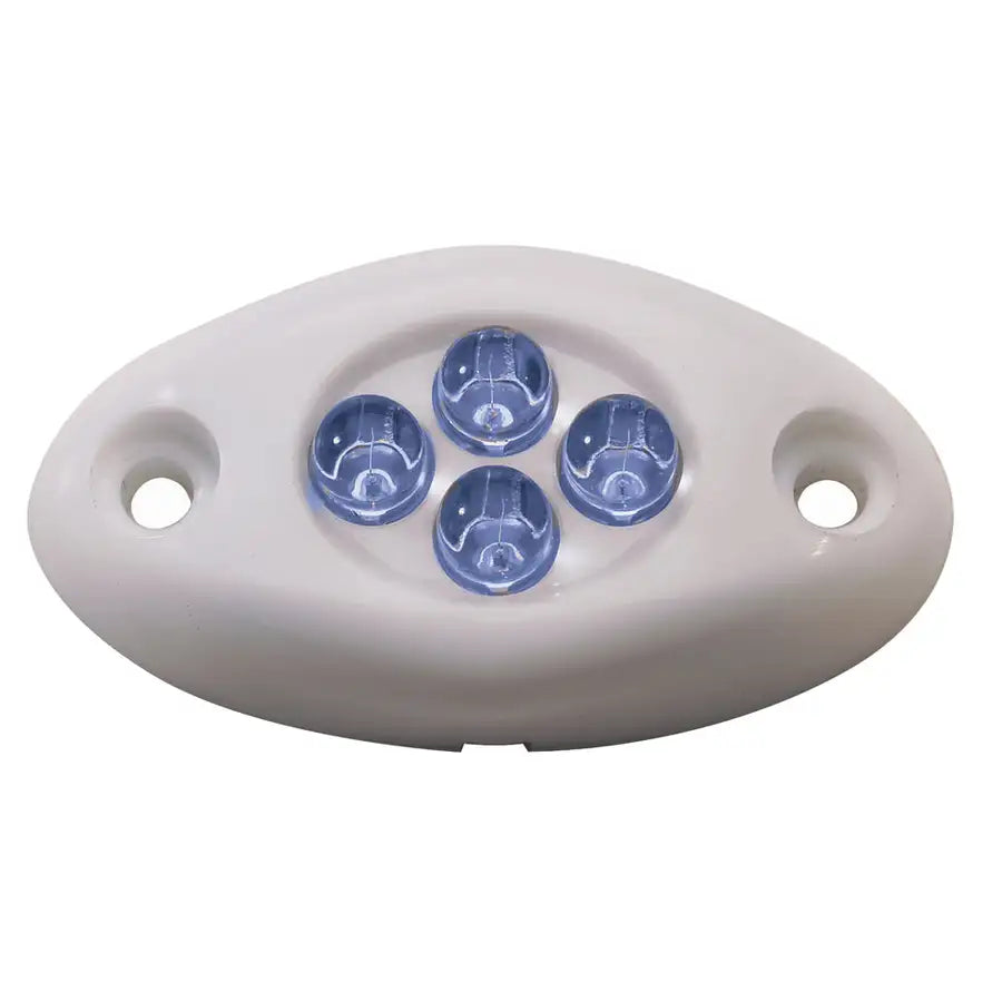 Innovative Lighting Courtesy Light - 4 LED Surface Mount - Blue LED/White Case [004-2100-7] - Besafe1st®  