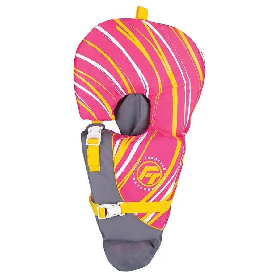 Full Throttle Baby-Safe Life Vest - Infant to 30lbs - Pink [104000-105-000-15] - Besafe1st