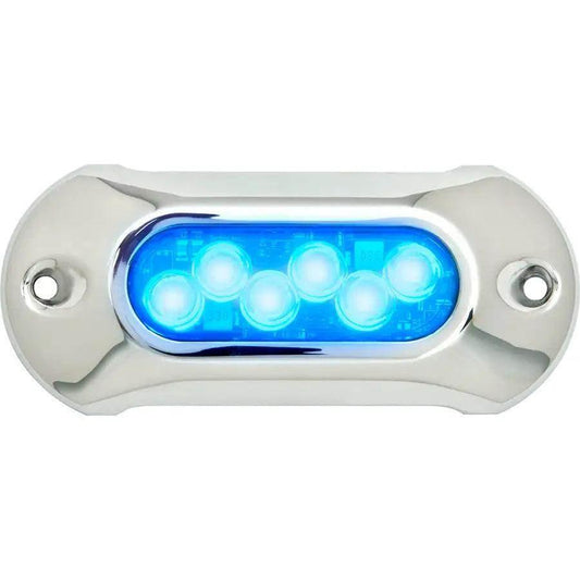 Attwood Light Armor Underwater LED Light - 6 LEDs - Blue [65UW06B-7] - Besafe1st
