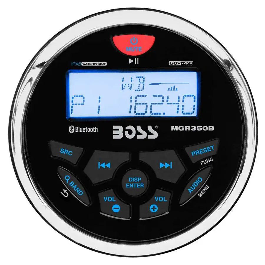 Boss Audio MGR350B Marine Stereo w/AM/FM/BT/USB [MGR350B] - Besafe1st® 