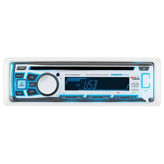 Boss Audio MR762BRGB Marine Stereo w/AM/FM/CD/BT/USB [MR762BRGB] - Besafe1st