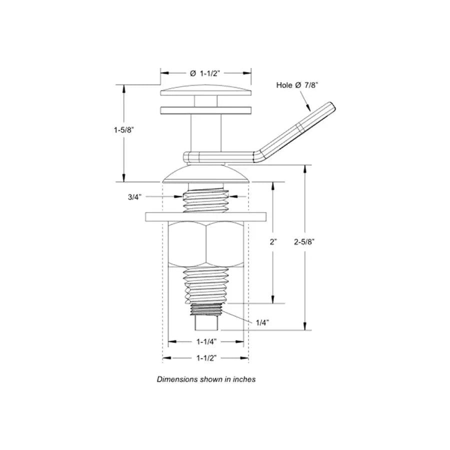 TACO Quick Release Fender Lock [F16-0151-1] - Besafe1st® 