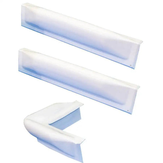 Dock Edge 3 Piece Dock Bumper Kit - 1 Corner Piece, 2 18" Straight Pieces [73-100-F] - Besafe1st