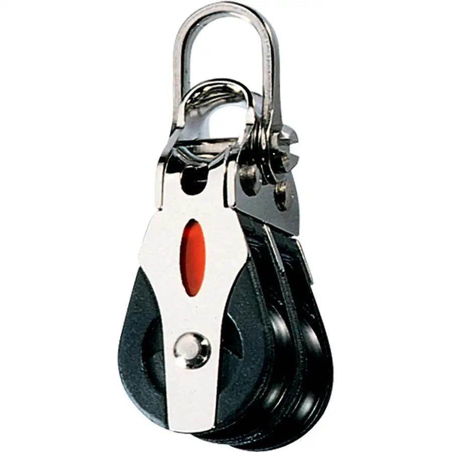 Ronstan Series 20 Ball Bearing Block - Double - 2-Axis Shackle Head [RF20202] - Besafe1st