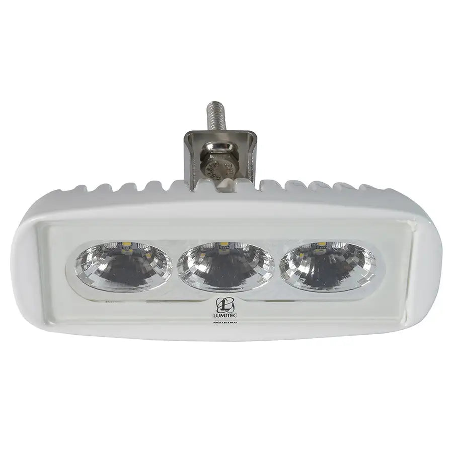 Lumitec CapreraLT - LED Flood Light - White Finish - White Non-Dimming [101292] - Besafe1st® 