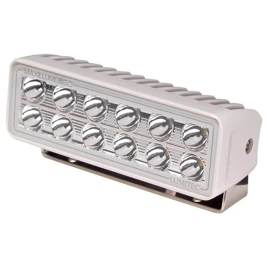 Lumitec Maxillume h60 - Trunnion Mount Flood Light - White Dimming - White Housing [101334] Lumitec