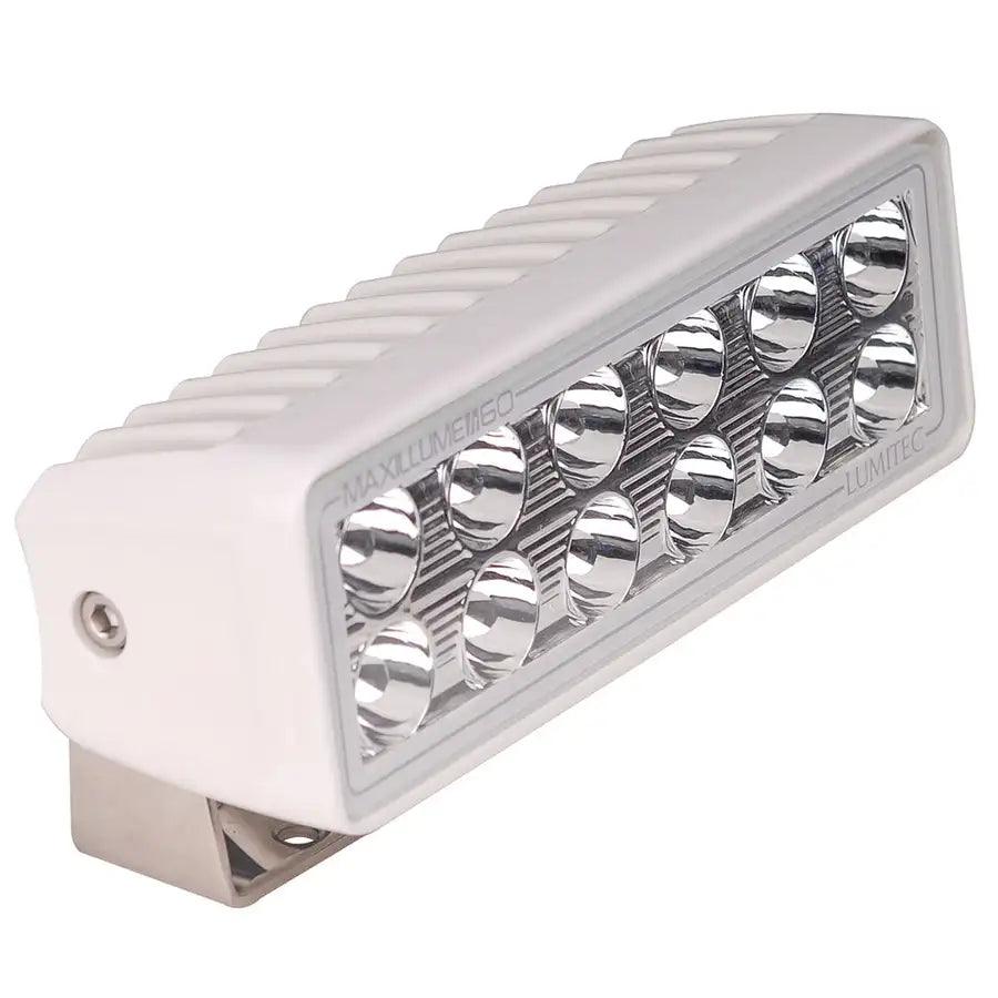 Lumitec Maxillume h60 - Trunnion Mount Flood Light - White Dimming - White Housing [101334] - Besafe1st® 