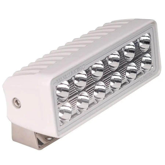 Lumitec Maxillume h60 - Trunnion Mount Flood Light - White Dimming - White Housing [101334] Lumitec