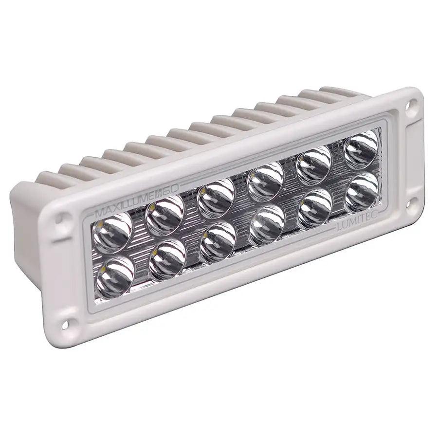 Lumitec Maxillumeh60 - Flush Mount Flood Light - White Housing - White Dimming [101336] - Besafe1st® 