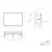 Lumitec Maxillume h120 - Trunnion Mount Flood Light - White Housing - White Dimming [101346] - Besafe1st® 