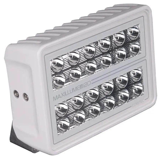 Lumitec Maxillume h120 - Trunnion Mount Flood Light - White Housing - White Dimming [101346] - Besafe1st