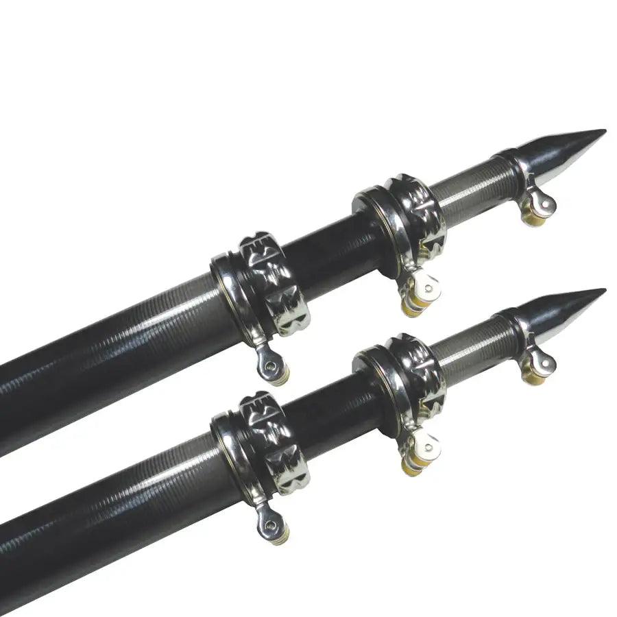 TACO 16' Carbon Fiber Outrigger Poles - Pair - Black [OT-3160CF] - Besafe1st® 