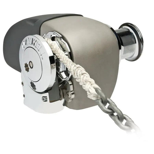 Maxwell HRC 10-8 Rope Chain Horizontal Windlass 5/16" Chain, 5/8" Rope 12V, with Capstan [HRC10812V] - Besafe1st
